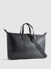 Reiss Bags &amp; Wallets | Carter Leather Holdall Black - Men