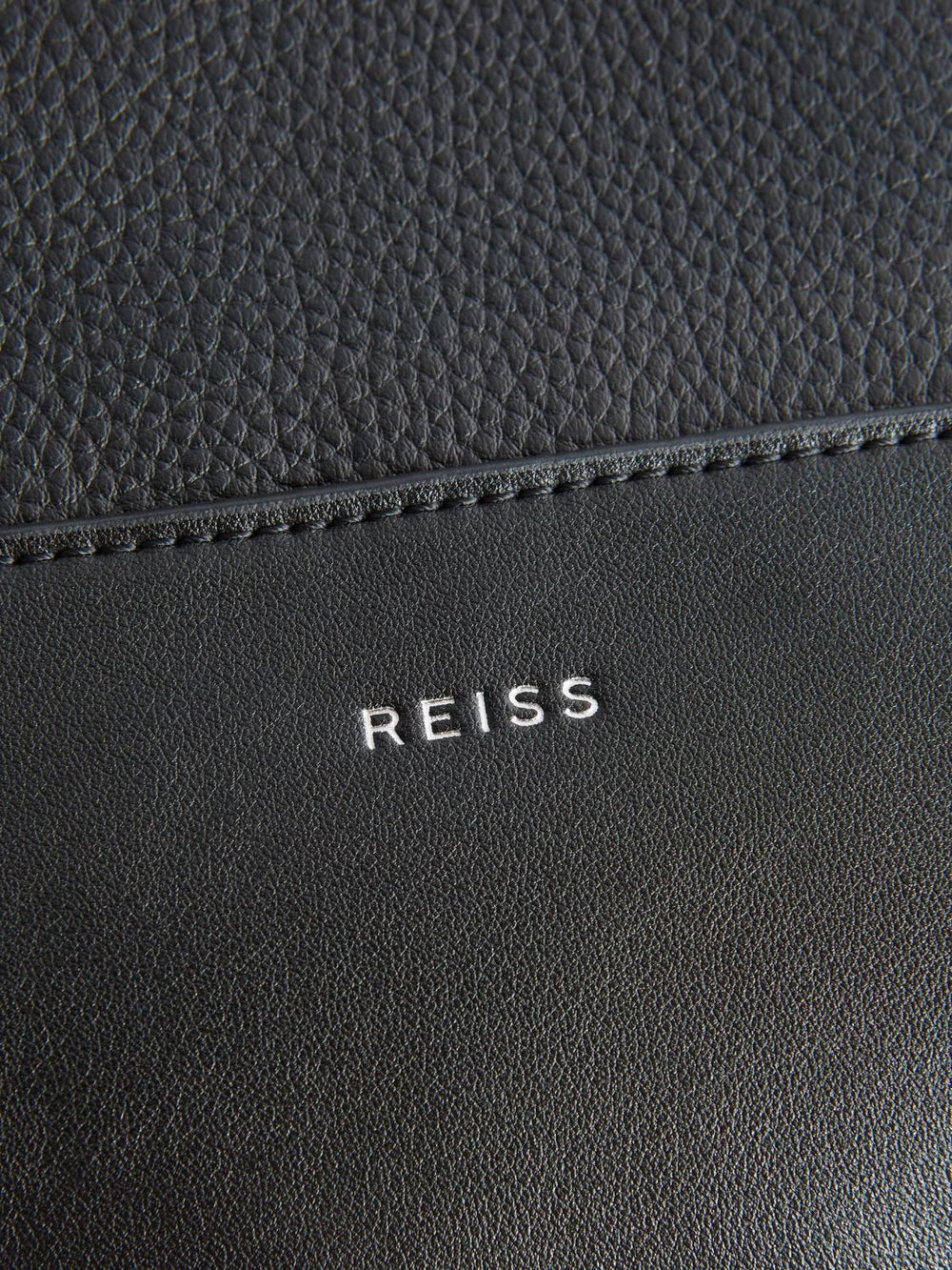 Reiss Bags &amp; Wallets | Carter Leather Holdall Black - Men