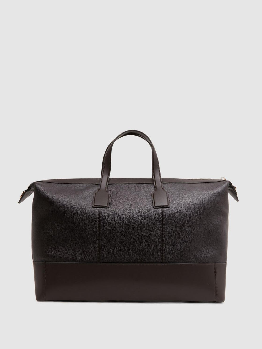 Reiss Bags &amp; Wallets | Carter Leather Holdall Chocolate - Men