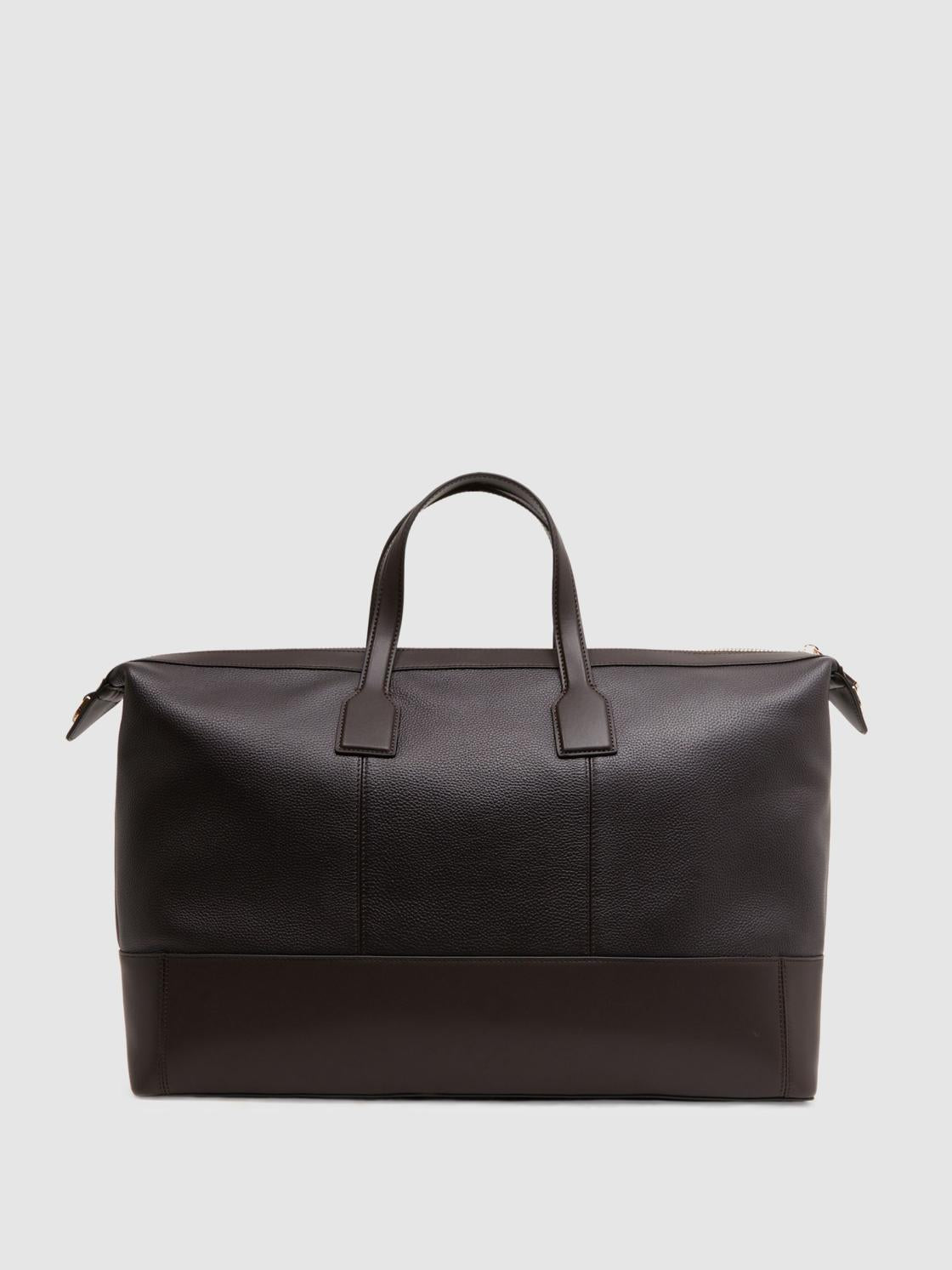 Reiss Bags &amp; Wallets | Carter Leather Holdall Chocolate - Men