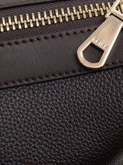Reiss Bags &amp; Wallets | Carter Leather Holdall Chocolate - Men