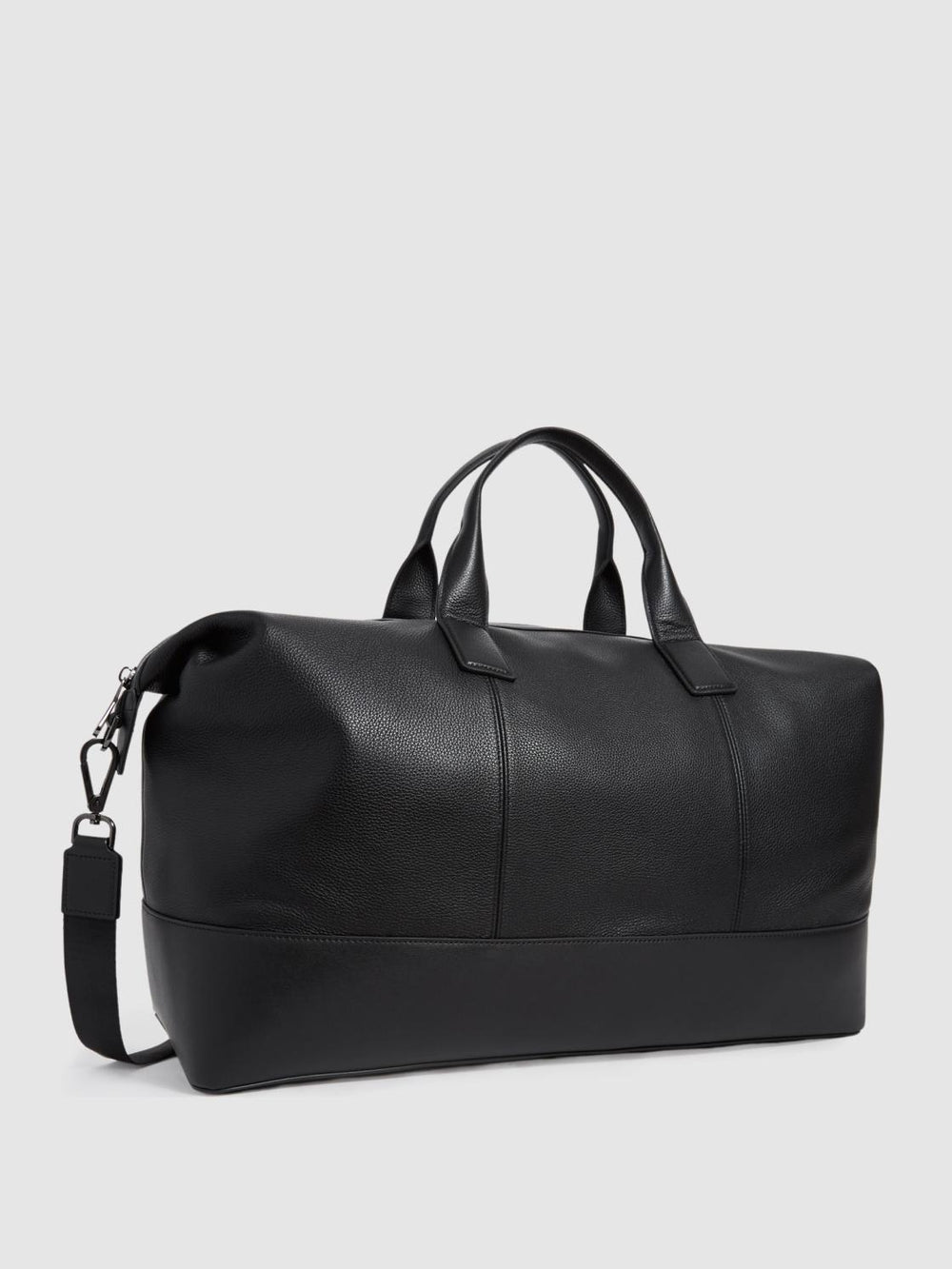 Reiss Bags &amp; Wallets | Carter Leather Travel Bag Black - Men