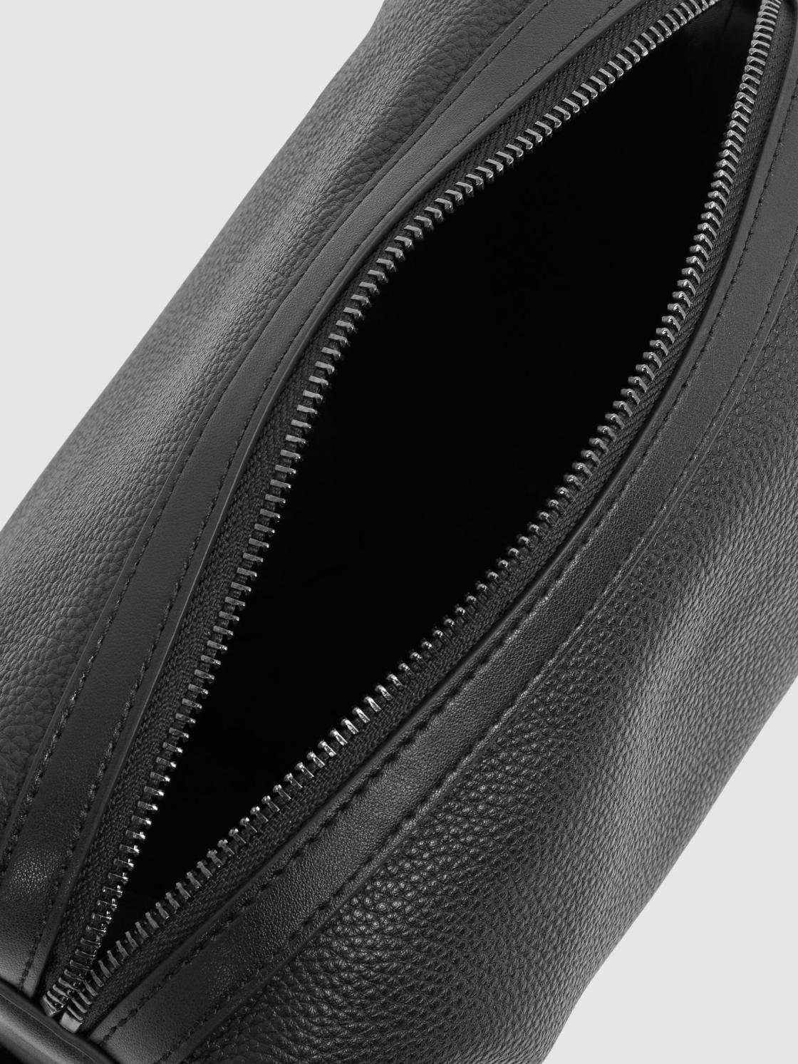 Reiss Bags &amp; Wallets | Cole Leather Washbag Black - Men