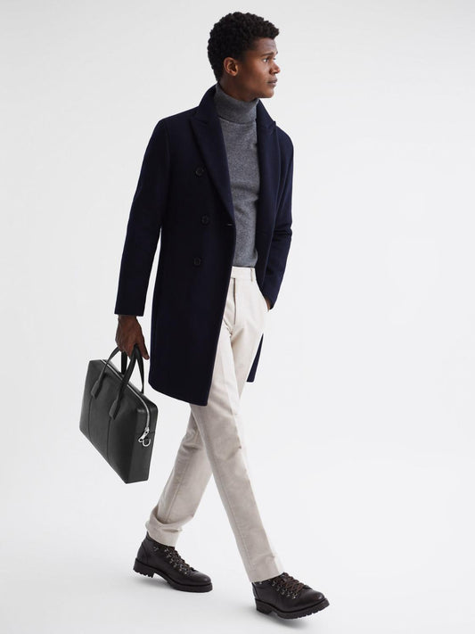 Reiss Bags &amp; Wallets | Dominik Leather Briefcase Black - Men