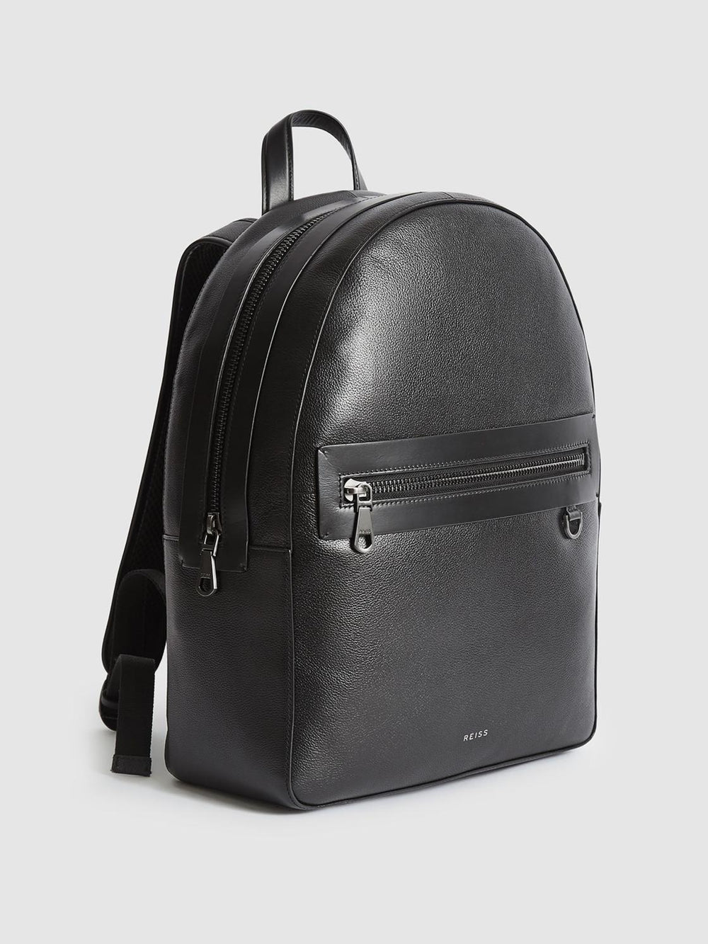 Reiss Bags &amp; Wallets | Ethan Leather Backpack Black - Men
