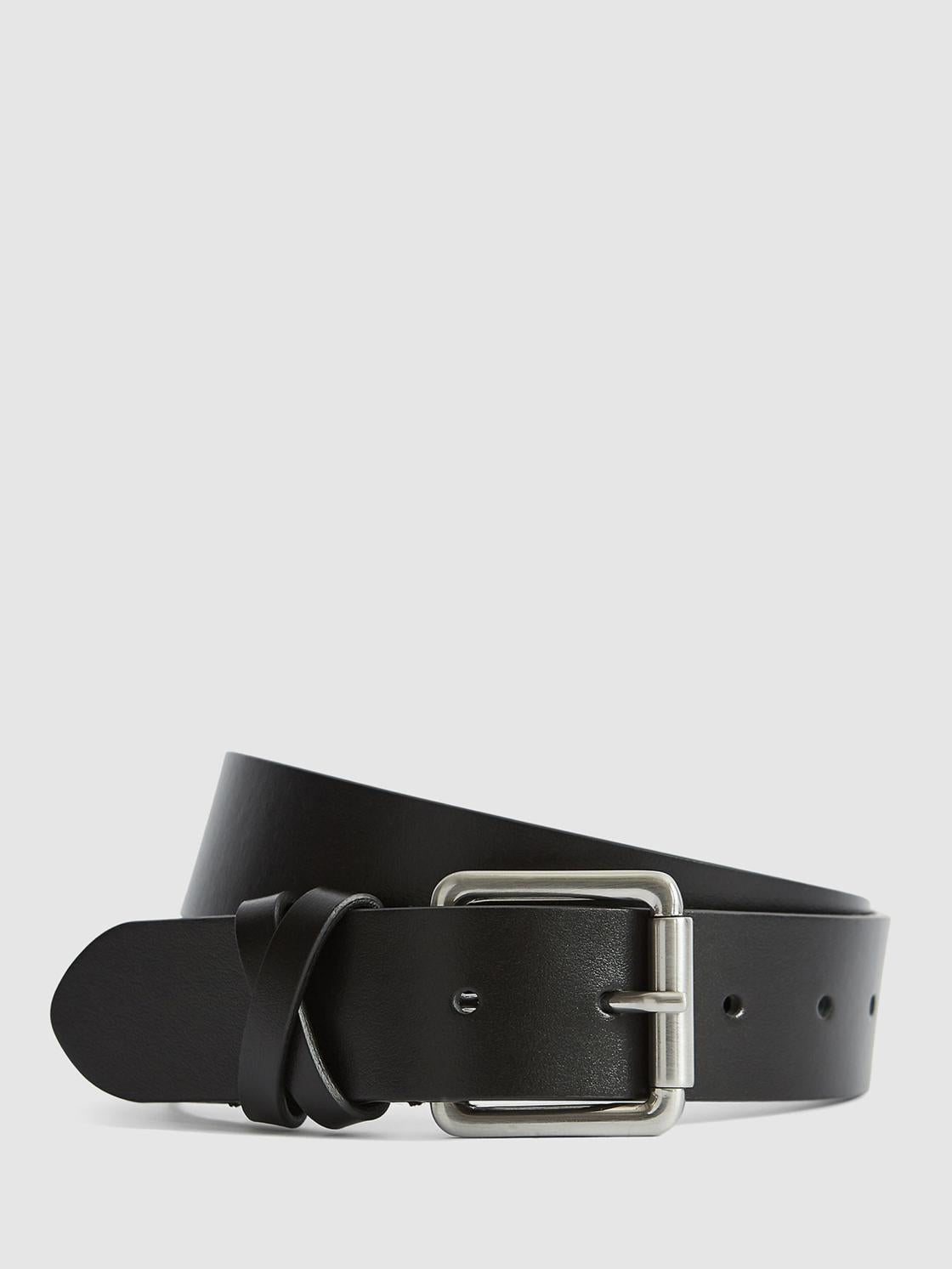 Reiss Belts | Annexe Leather Belt Black - Women