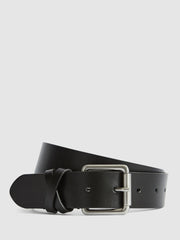 Reiss Belts | Annexe Leather Belt Black - Women