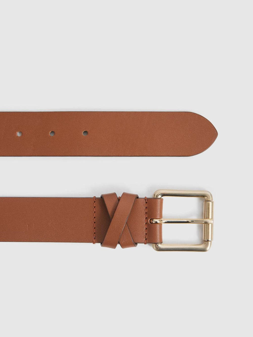 Reiss Belts | Annexe Leather Belt Black - Women