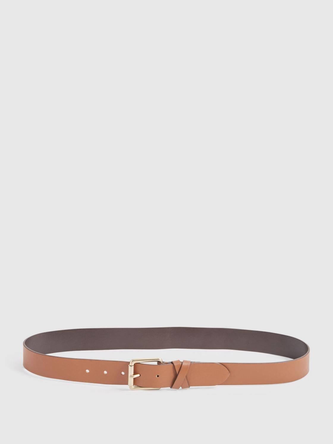 Reiss Belts | Annexe Leather Belt Black - Women