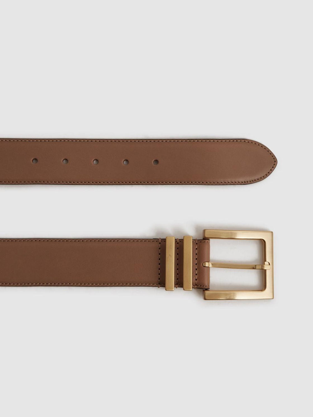 Reiss Belts | Brompton Leather Belt Black - Women
