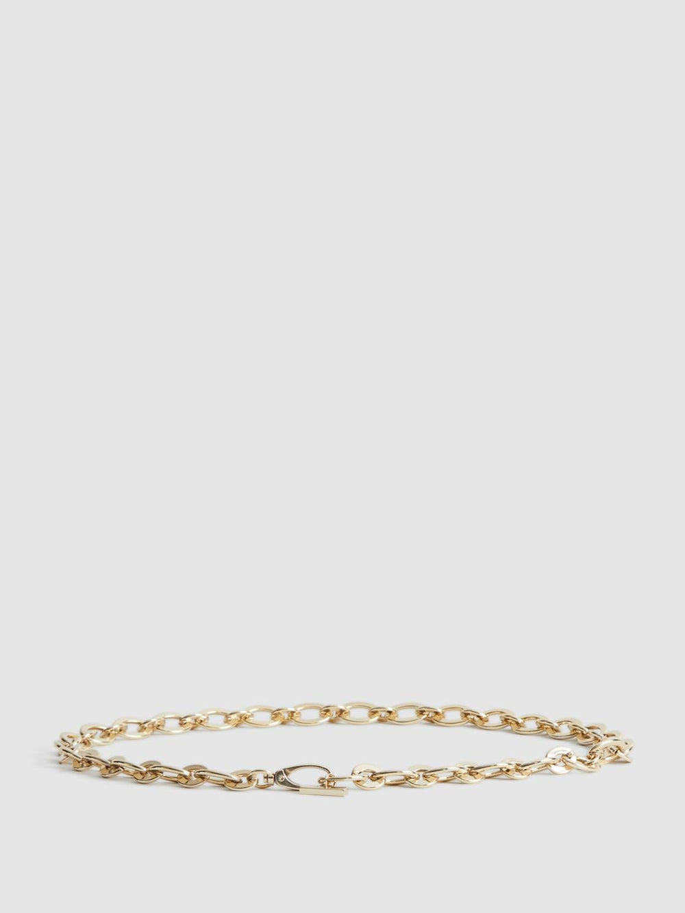 Reiss Belts | Camilla Oval Chain Belt Gold - Women