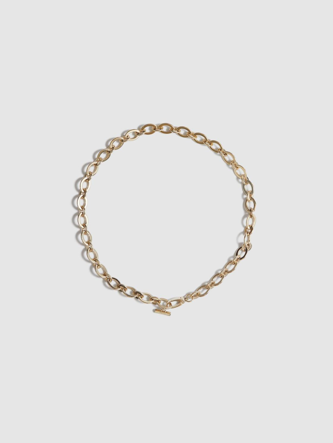 Reiss Belts | Camilla Oval Chain Belt Gold - Women