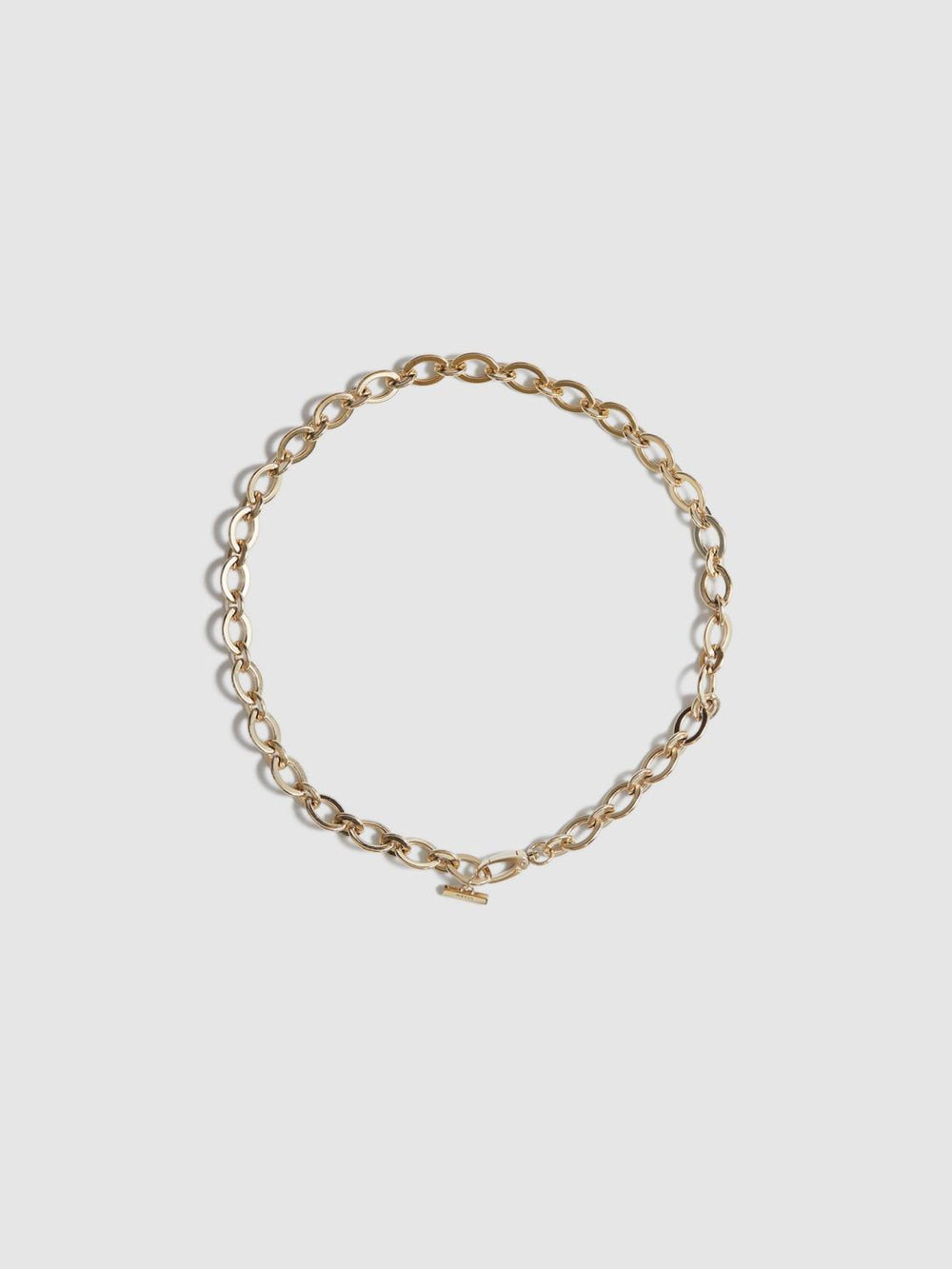Reiss Belts | Camilla Oval Chain Belt Gold - Women