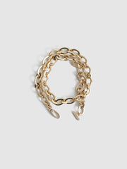 Reiss Belts | Camilla Oval Chain Belt Gold - Women