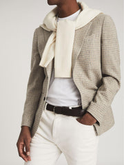 Reiss Belts | Elmont Woven Belt Mid Brown - Men