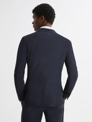 Reiss Blazers | Flip Slim Fit Single Breasted Blazer Navy - Men