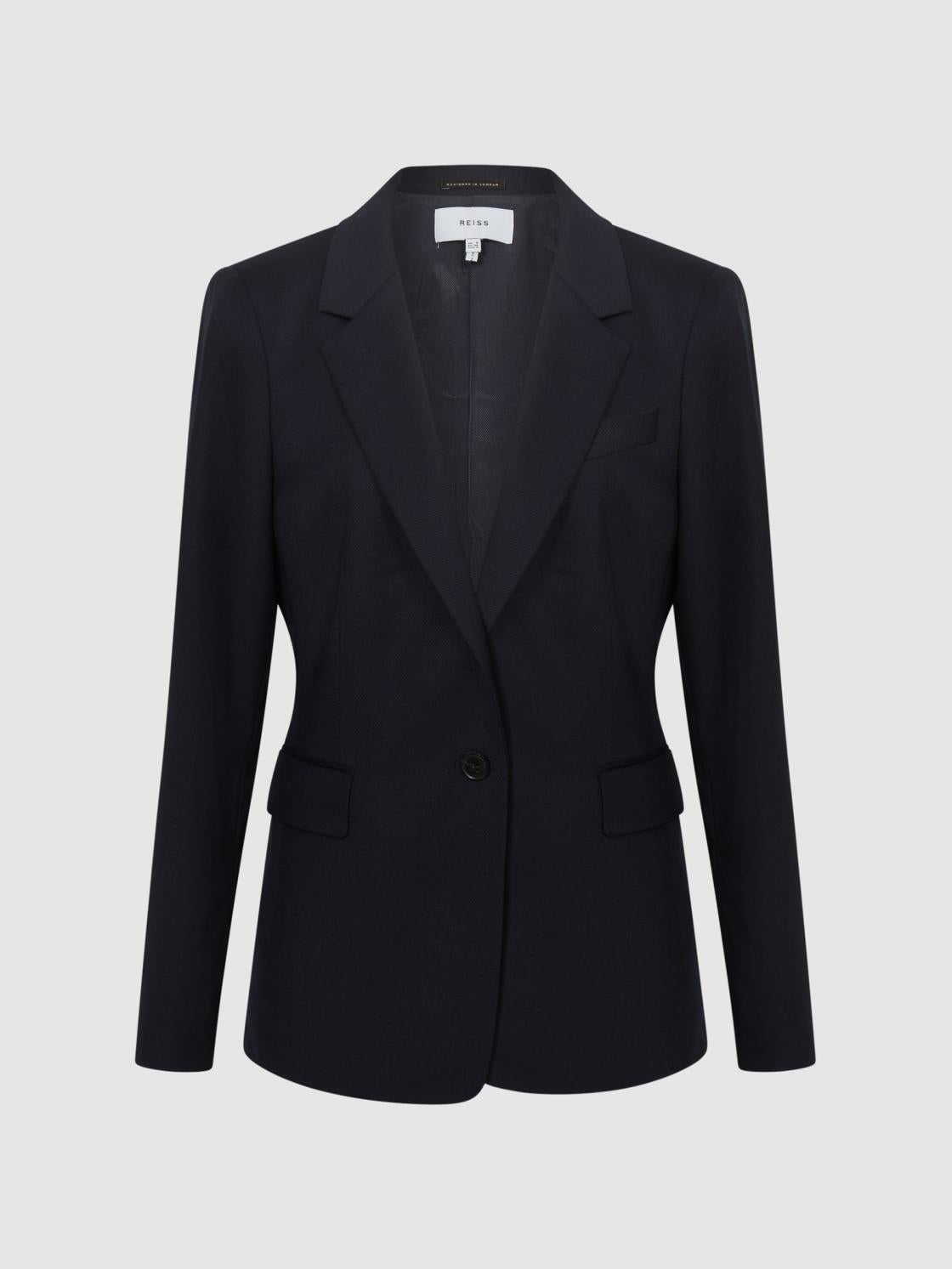 Reiss Blazers | Haisley Single Breasted Blazer Black - Women
