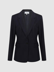 Reiss Blazers | Haisley Single Breasted Blazer Black - Women