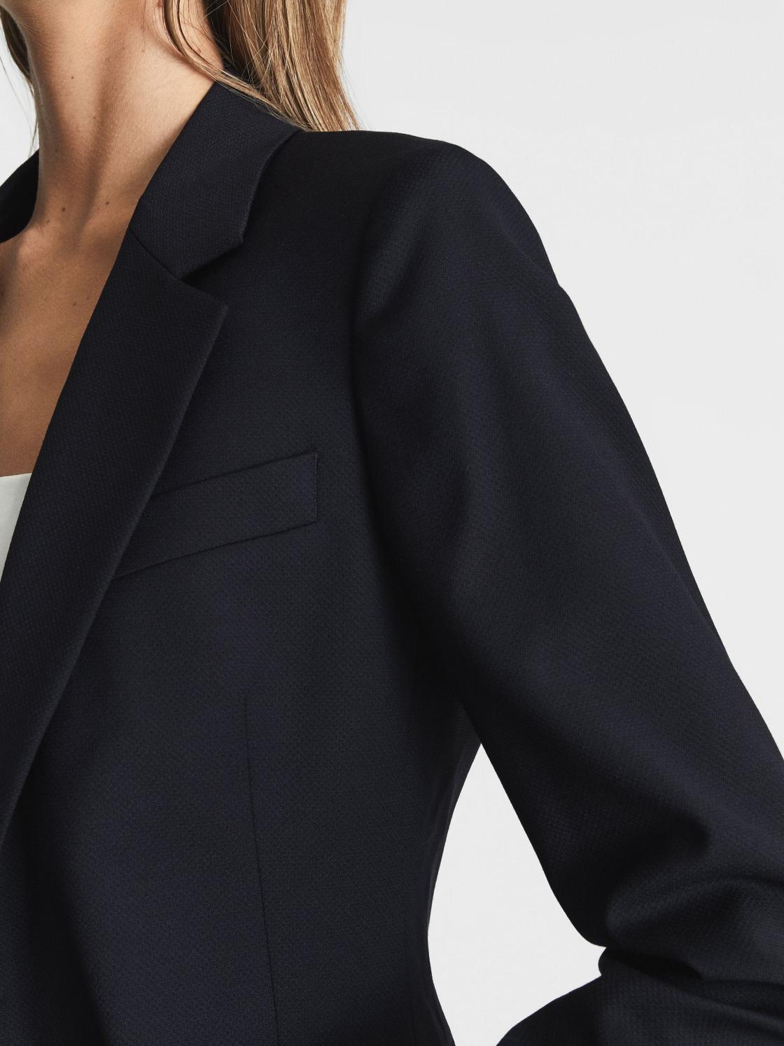 Reiss Blazers | Haisley Single Breasted Blazer Black - Women