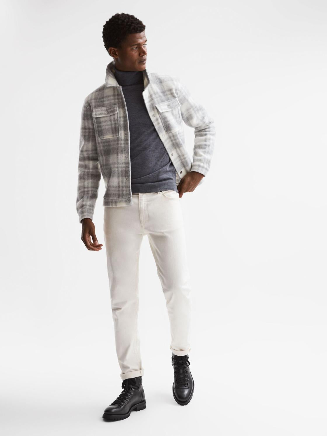 Reiss Boots | Amwell Boots Black - Men