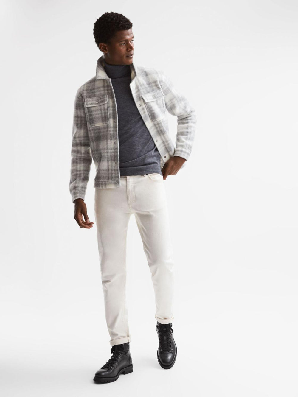 Reiss Boots | Amwell Boots Black - Men