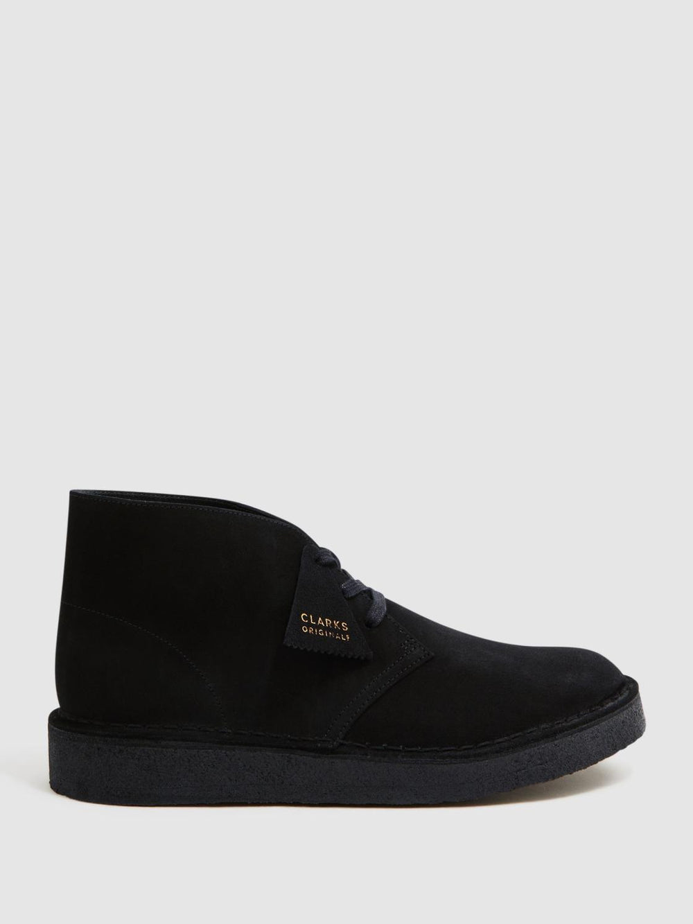 Reiss Boots | Clarks Originals Suede Desert Boots Black - Men