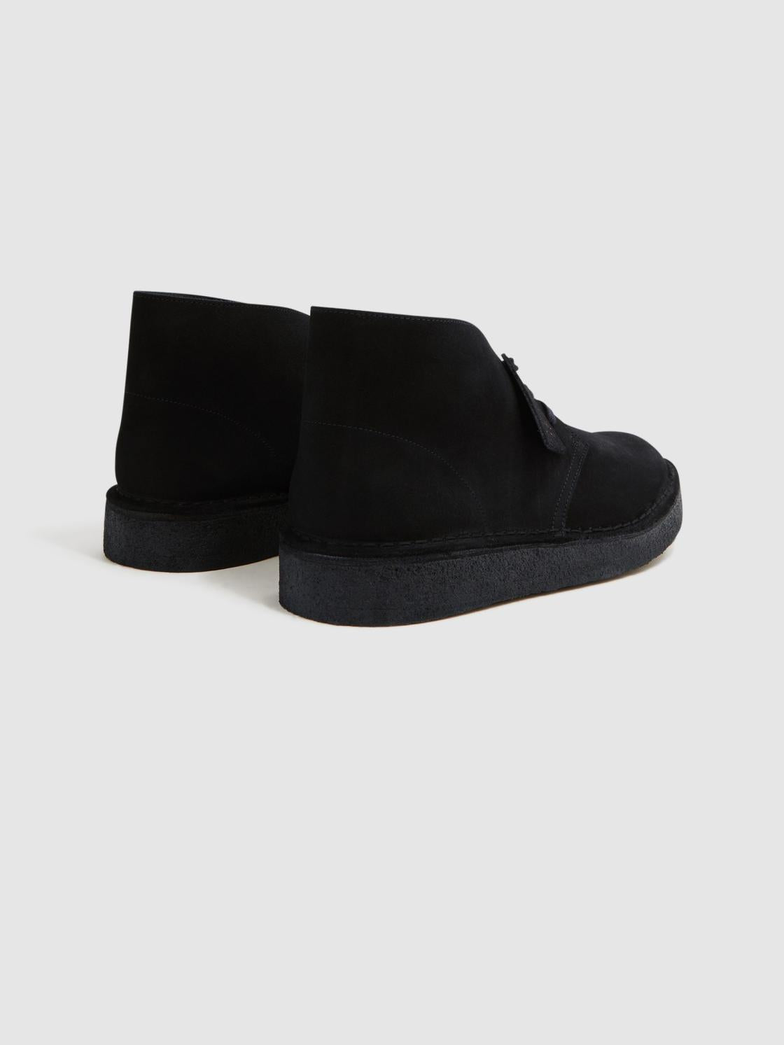 Reiss Boots | Clarks Originals Suede Desert Boots Black - Men