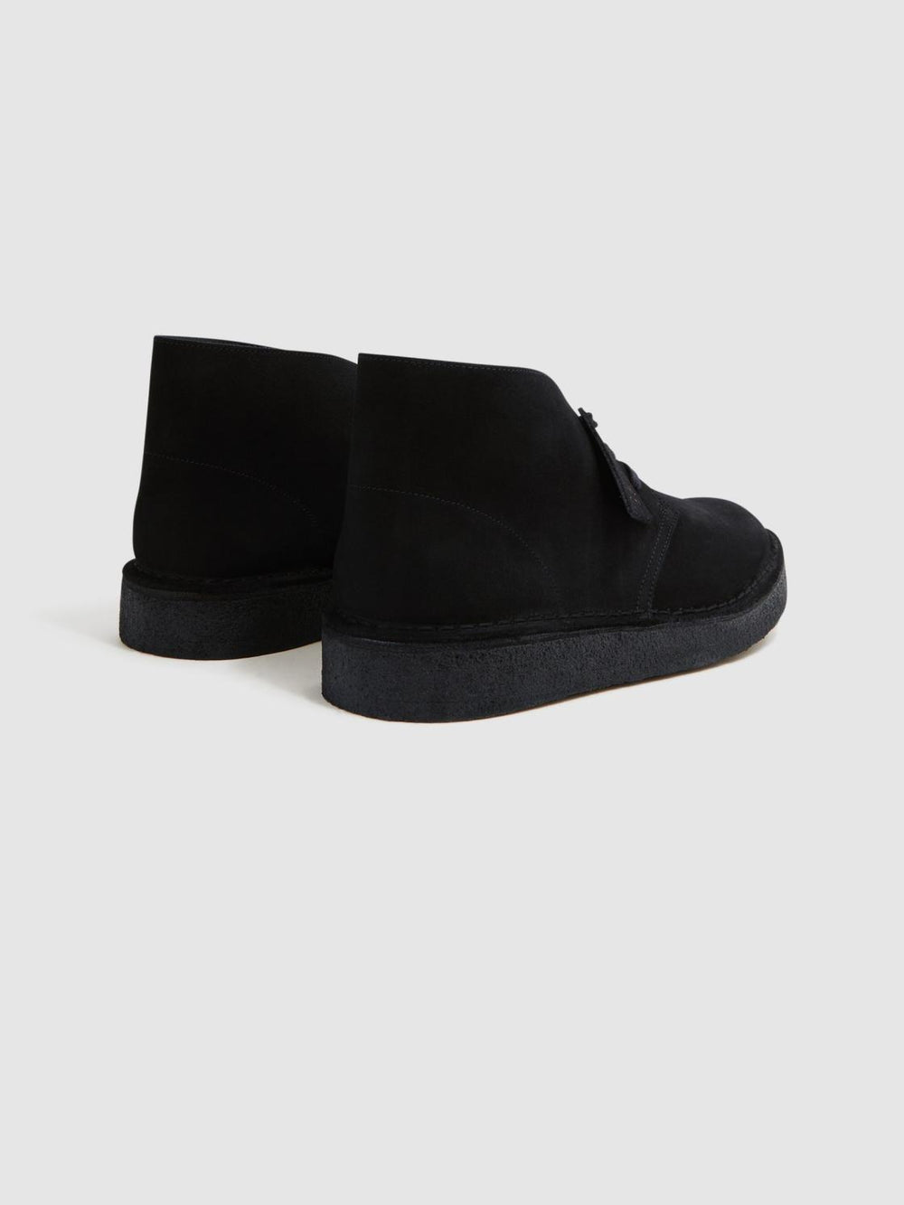 Reiss Boots | Clarks Originals Suede Desert Boots Black - Men