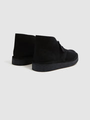 Reiss Boots | Clarks Originals Suede Desert Boots Black - Men