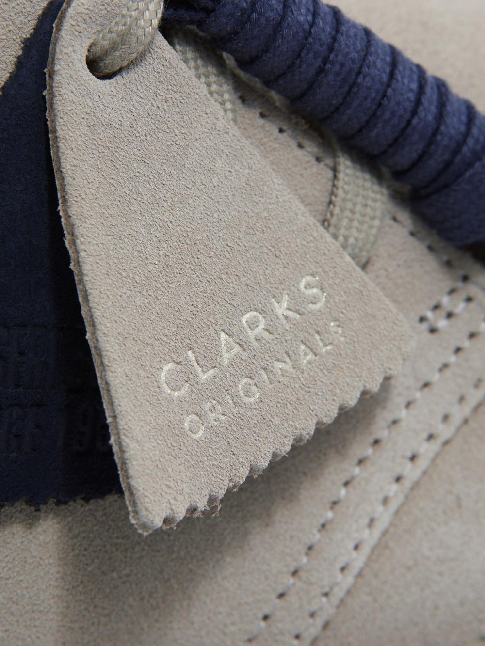 Reiss Boots | Clarks Originals Suede Desert Boots Stone - Men