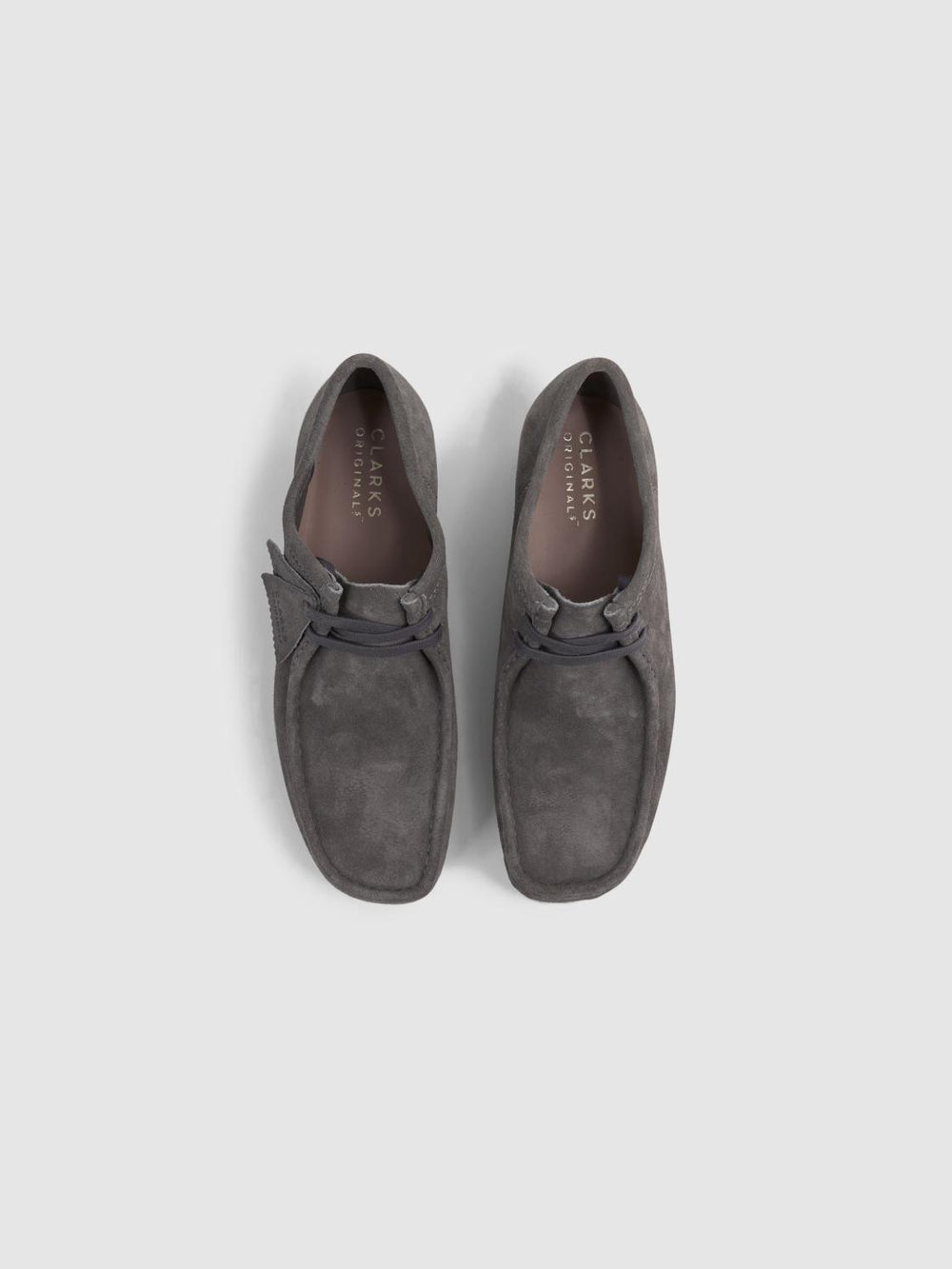 Reiss Boots | Clarks Originals Suede Wallabee Shoes Grey - Men