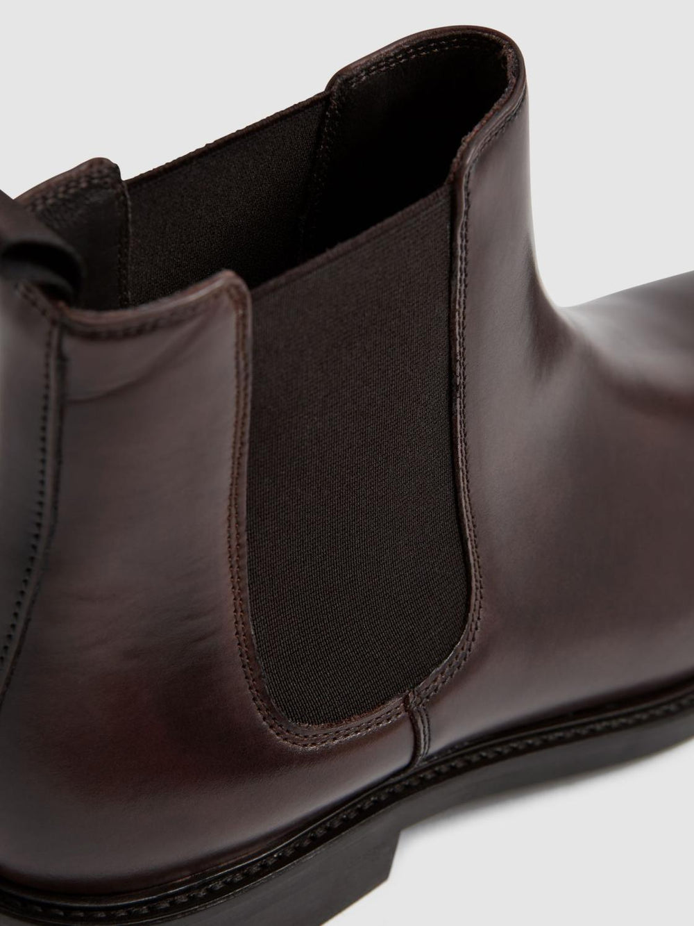 Reiss Boots | Tenor Leather Chelsea Boots Black - Men