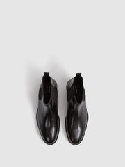 Reiss Boots | Tenor Leather Chelsea Boots Black - Men
