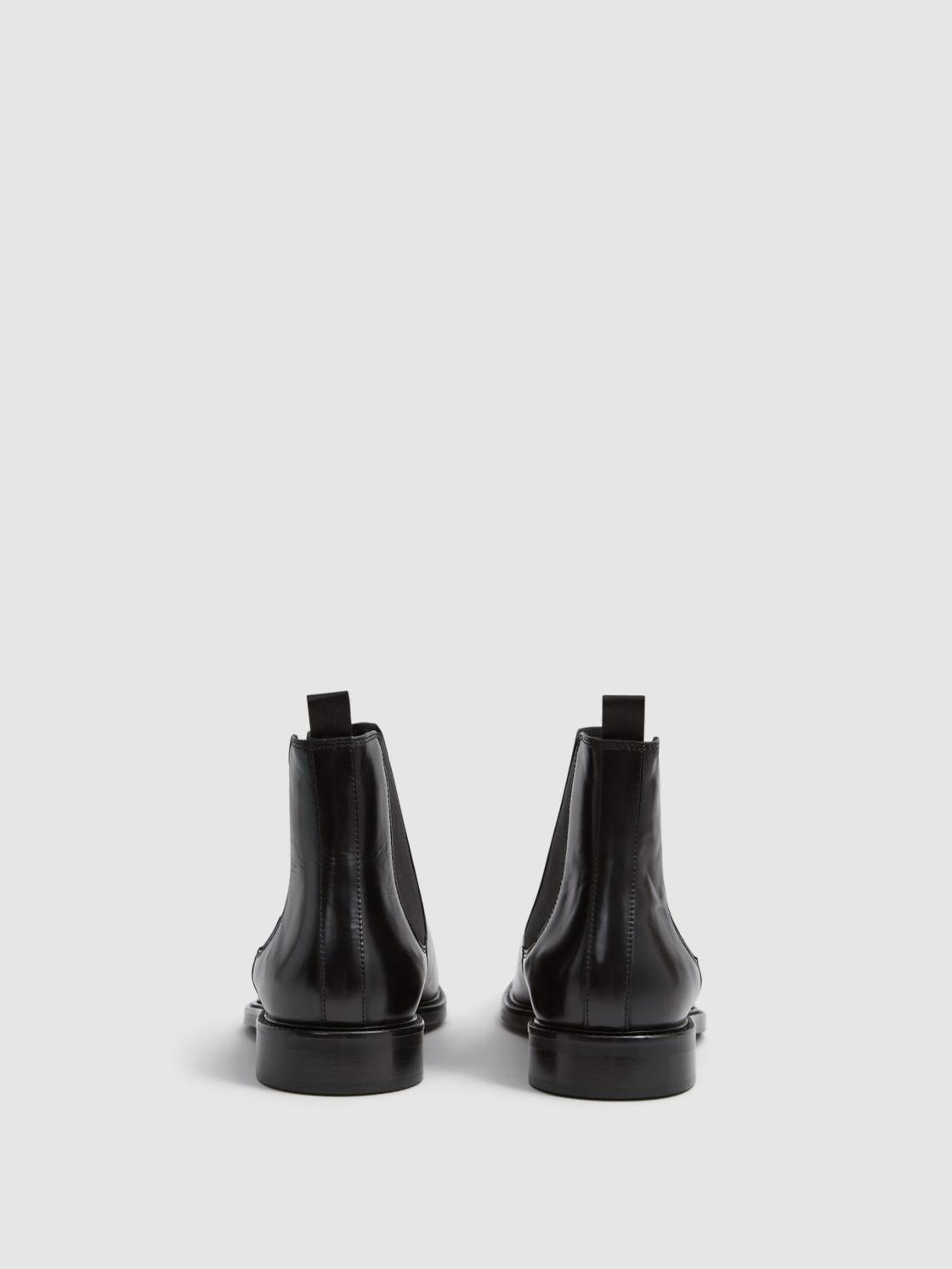 Reiss Boots | Tenor Leather Chelsea Boots Black - Men