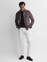 Reiss Boots | Tenor Leather Chelsea Boots Chocolate - Men