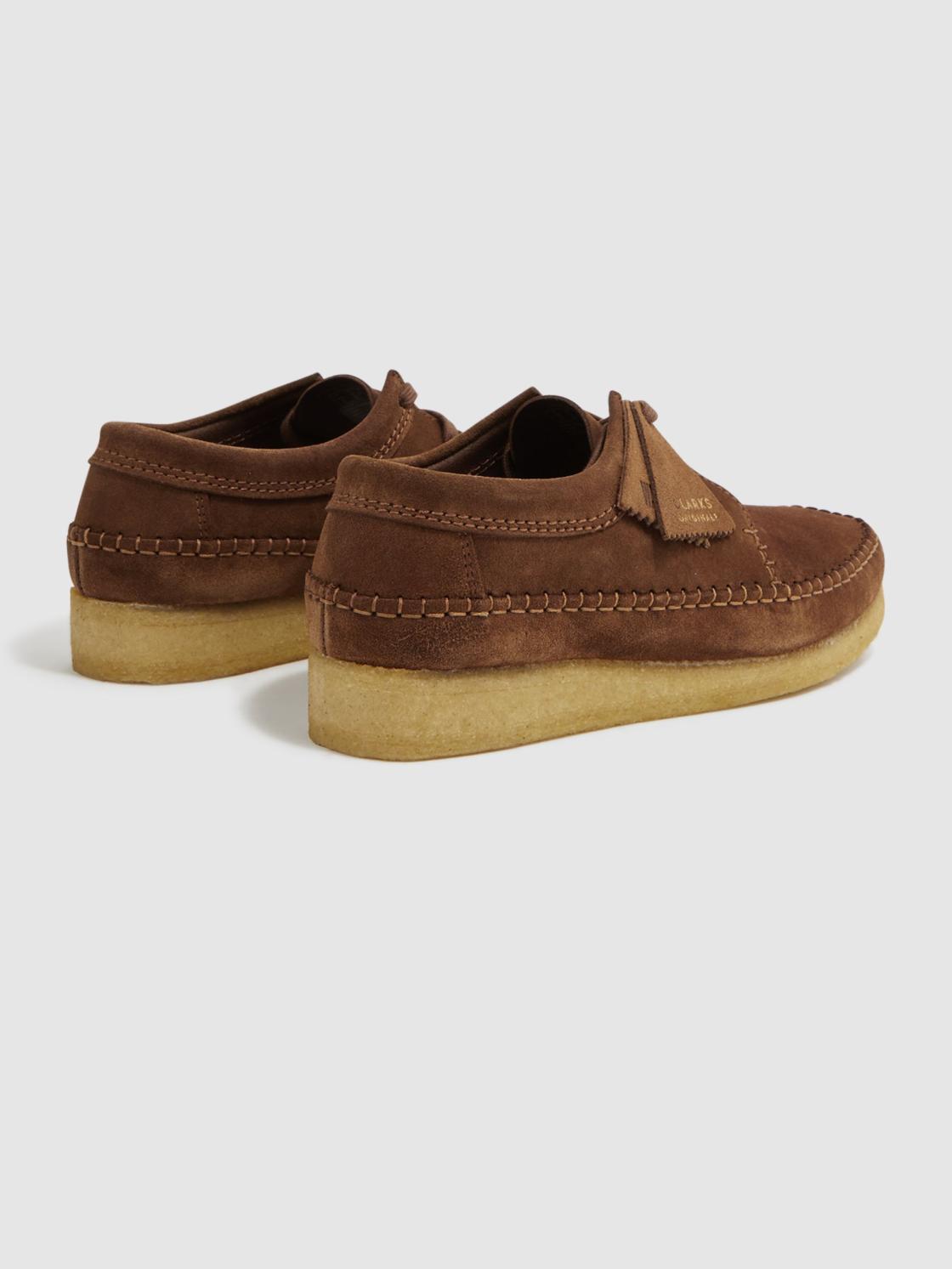 Reiss Casual Shoes | Clarks Originals Suede Moccasin Shoes Brown - Men