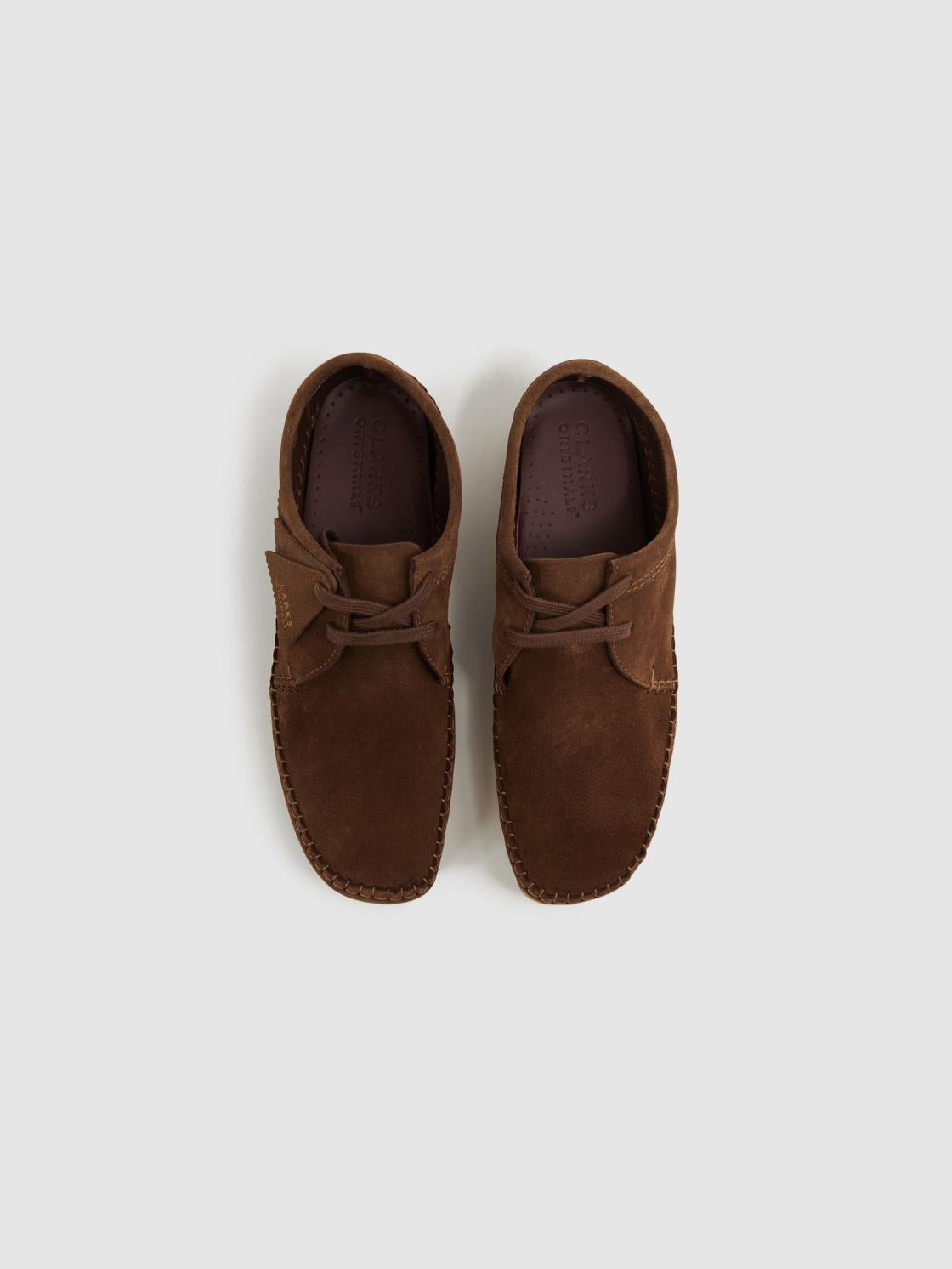 Reiss Casual Shoes | Clarks Originals Suede Moccasin Shoes Brown - Men