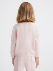 Reiss Co-Ords | Bryony Sequin Crew Neck Jumper Lilac - Children