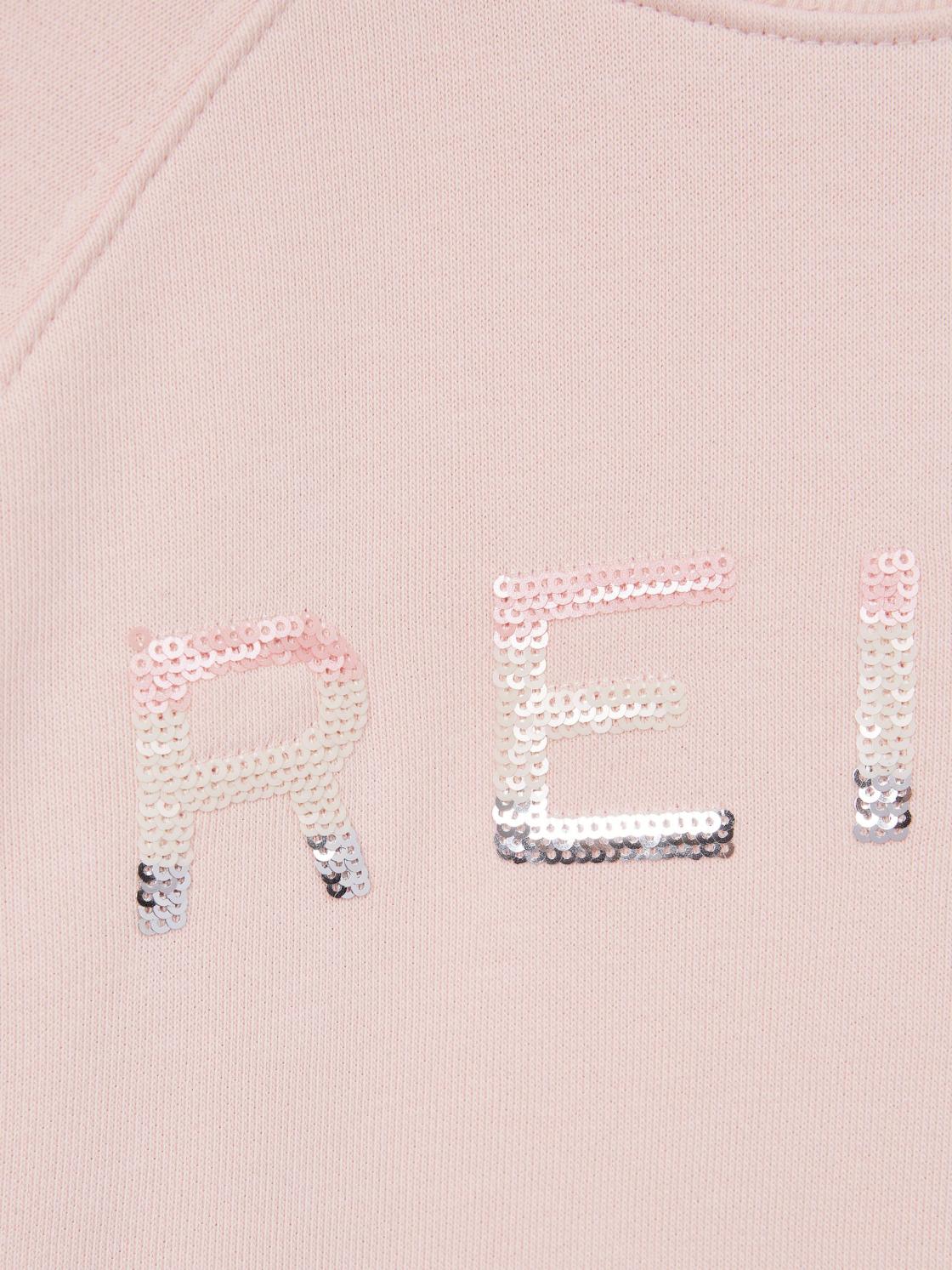 Reiss Co-Ords | Bryony Sequin Crew Neck Jumper Lilac - Children