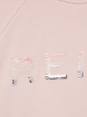 Reiss Co-Ords | Bryony Sequin Crew Neck Jumper Lilac - Children