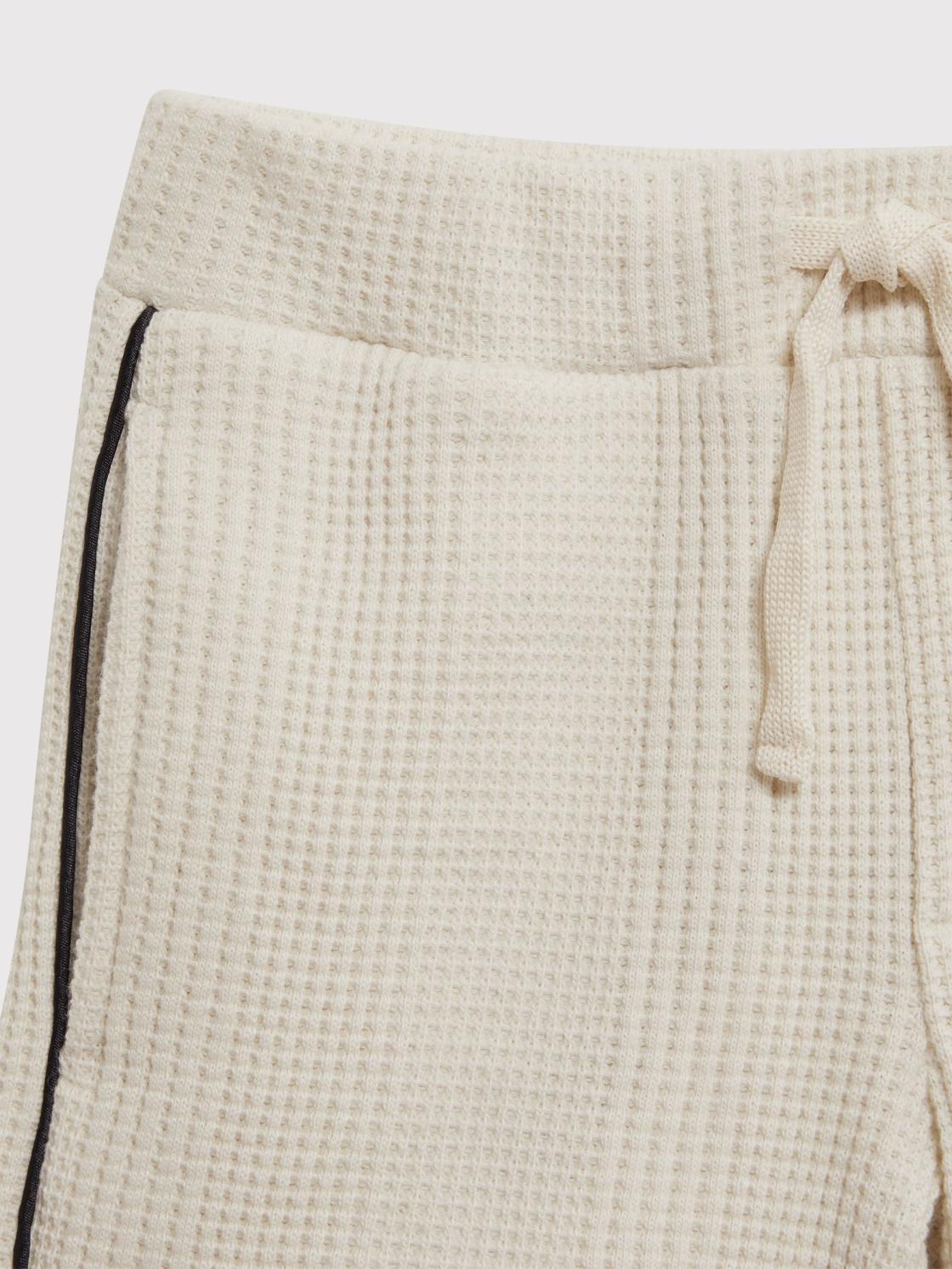 Reiss Co-Ords | Dexter Textured Drawstring Shorts Ecru - Children