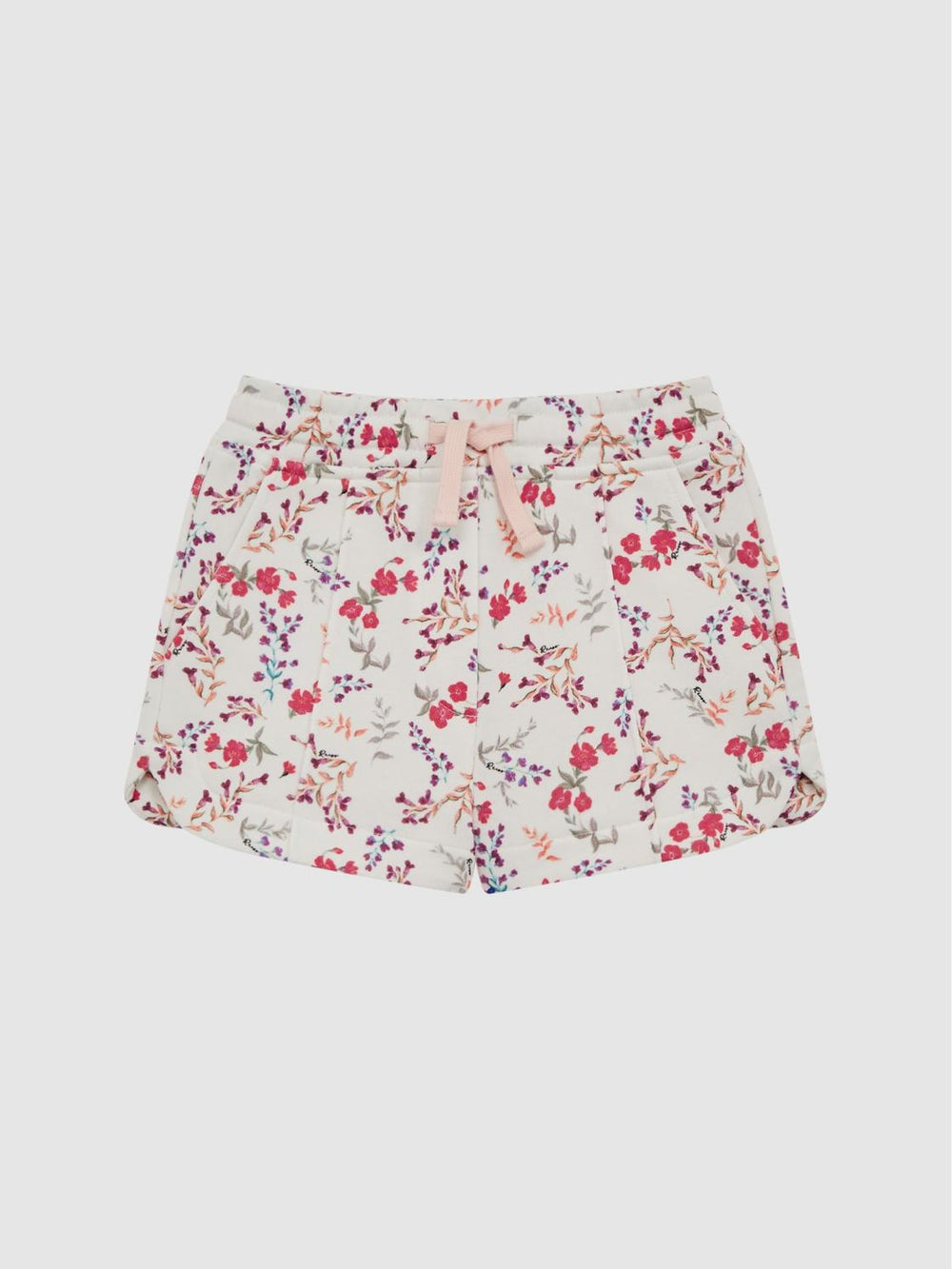 Reiss Co-Ords | Harper Relaxed Floral Printed Shorts Pink Print - Children