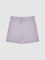 Reiss Co-Ords | Henry Drawstring Jersey Shorts Lilac - Children