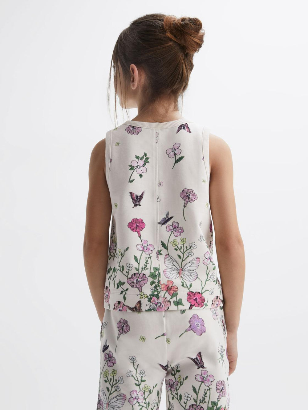 Reiss Co-Ords | Kemi Floral Print Vest Pink Print - Children
