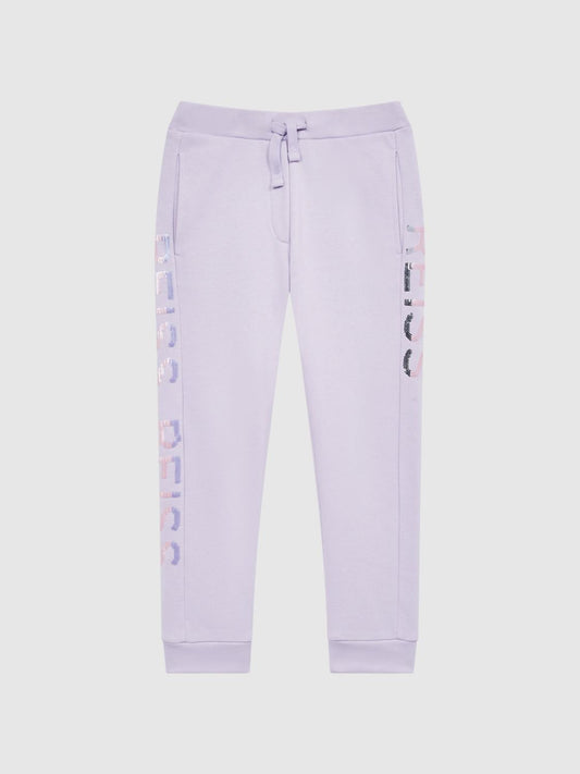 Reiss Co-Ords | Maria Sequin Joggers Lilac - Children