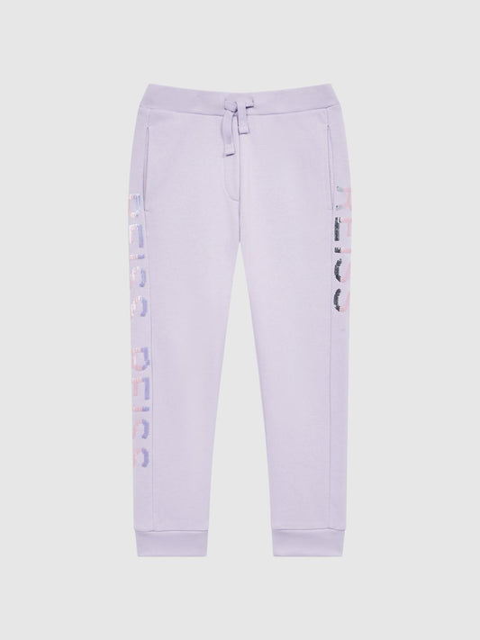 Reiss Co-Ords | Maria Sequin Joggers Lilac - Children