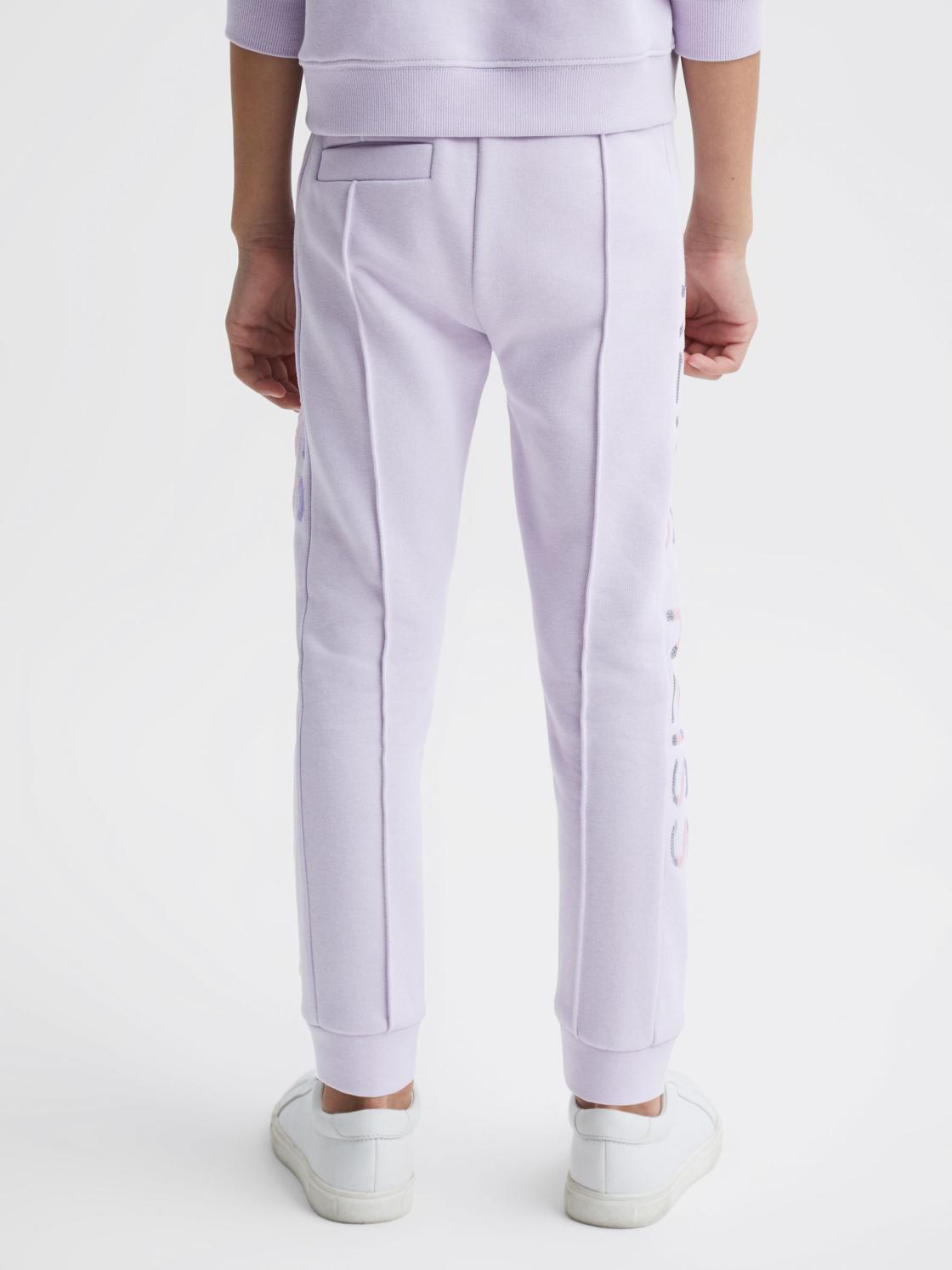 Reiss Co-Ords | Maria Sequin Joggers Lilac - Children