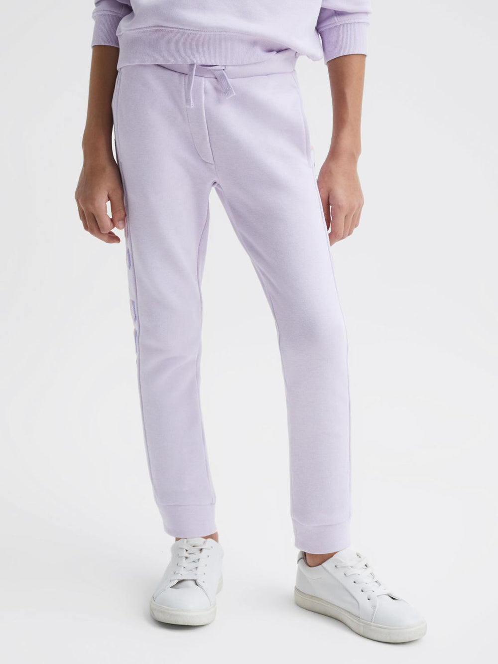 Reiss Co-Ords | Maria Sequin Joggers Lilac - Children