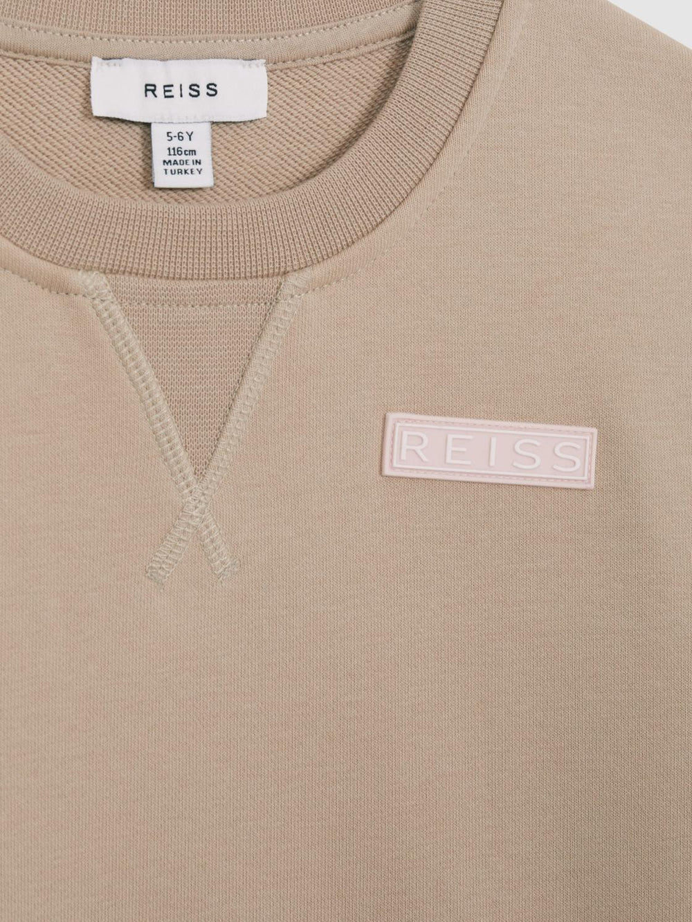 Reiss Co-Ords | Nina Floral Print Set - Sweatshirt And Shorts Camel - Children