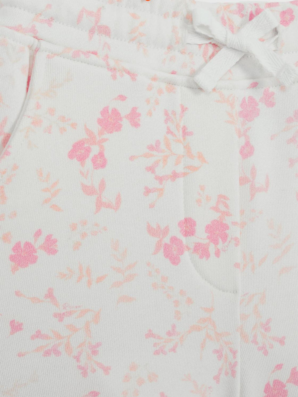 Reiss Co-Ords | Nina Floral Print Set - Sweatshirt And Shorts Pink Print - Children